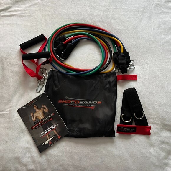 ‘Shred Bands Total Resistance Gym’ Resistant Band Set - Picture 1 of 7